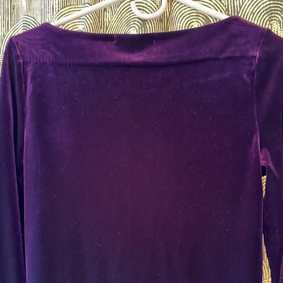 Vintage Velvet Long Sleeve Top - Picture 6 of 6